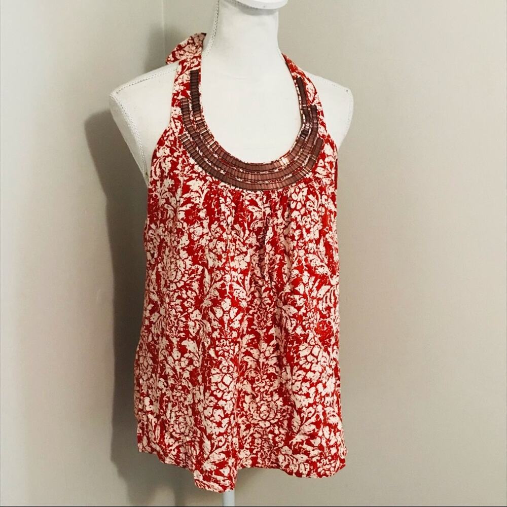 Elle Embellished Halter Top